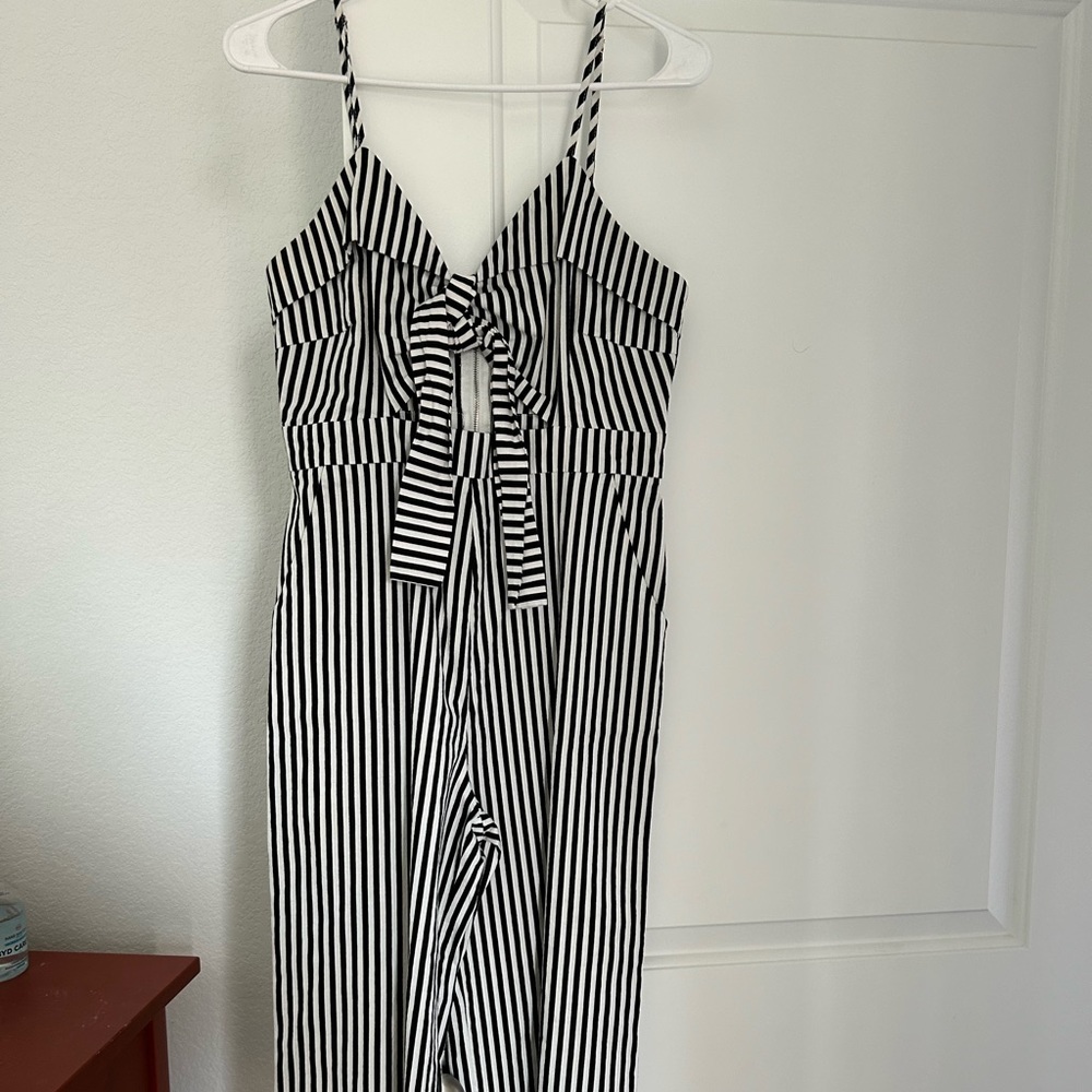Black and White Jumpsuit